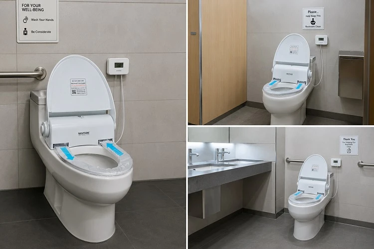 Automatic hygiene toilet seat cover Automatic hygiene toilet seat cover
